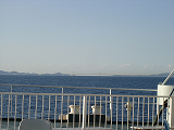 南海フェリー 鳴門大橋を望む