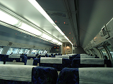 東海道線グリーン車 車内1