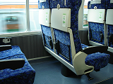 東海道線グリーン車 車内4