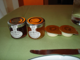 ジャムとバター