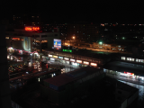 ホテルからの夜景 青森駅