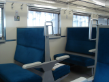 釧路行 車内