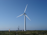 霧多布岬 風力発電