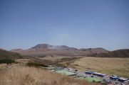 草千里から阿蘇山